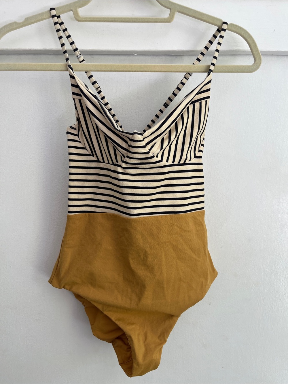 Boys + arrows one piece. Worn once. In excellent shape. Runs small.